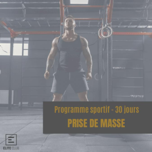 programme prise de masse